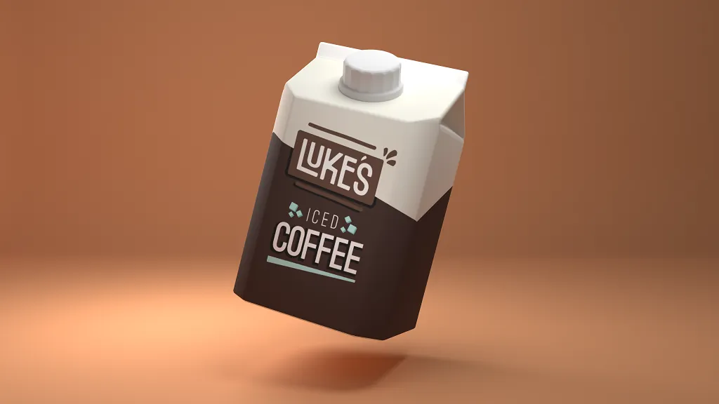 Lukes Coffee hero render